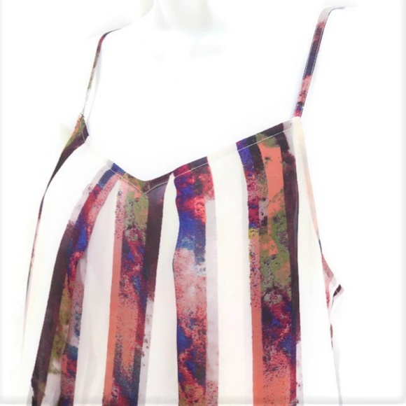 Silence Noise Cami Top Pleat Front Split Back XS - Picture 4 of 7